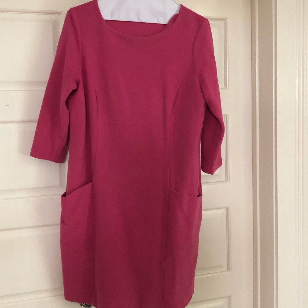 Mauve cotton dress